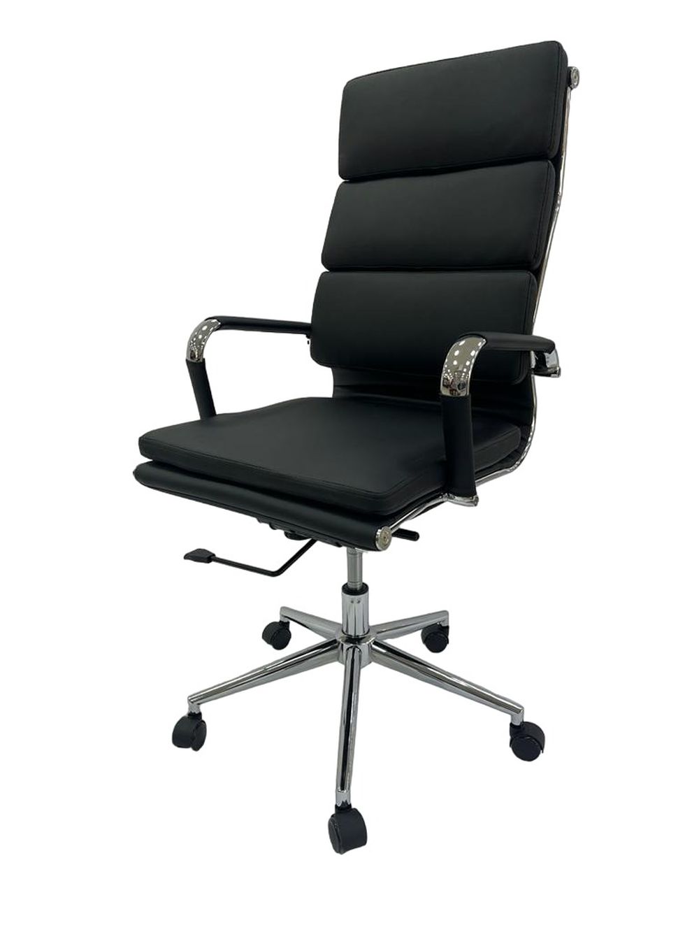 Офисное кресло,вращающееся,с регулируемой высотой RT-08A Черный