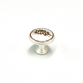 Ручка кнопка МА22774 Золото+Серебро  (500/50)