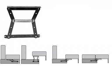 Механизм трансформации 643.00.000 оцинкованный СЗМФ