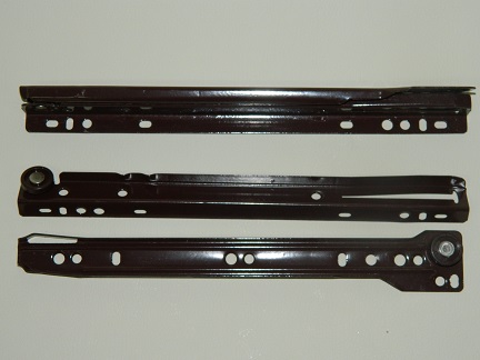 Направляющие роликовые 350 мм черные (25)