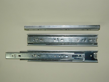 Направляющие шариковые неполного выдвижения 27/L-400mm (40)