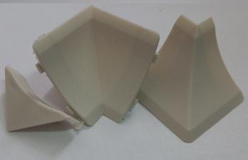 Комплект аксессуаров для плинтуса 18х18х3,0 595/287/1222/1230/1518/193