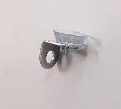 Полкодержатель с присоской под шуруп упаковка 20 шт.(63  уп.в боксе)