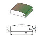 Профиль №31А (ольха) 4647 (2,8м)(6шт)