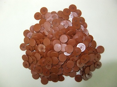 Заглушка для эксцентриковой стяжки №1 (светлый орех)