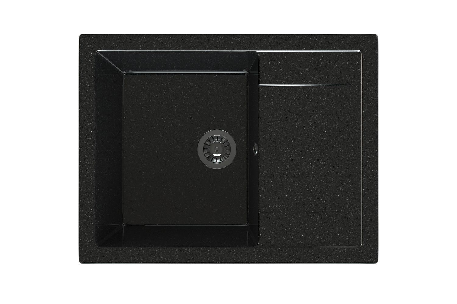 Мойка каменная МС-15 Звездное небо 640х505х185 (без фрезы)