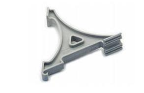 Кронштейн сетчатой полки серый