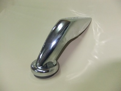 Опора для дивана металлическая, толщина стенки 0,8мм,высота H90мм ZH8031 (100)