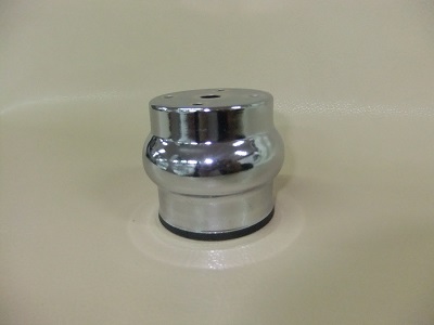 Опора для дивана металлическая D=60,высота H=60 ZH-8026-C (200)