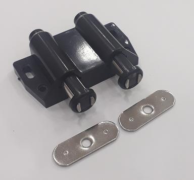 Магнитный двойной толкатель черный(50/2)