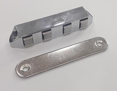 Магнитная двойная защелка,Kirsite(100/2)