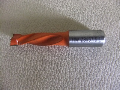 Сверло глух лев вращ тверд сплав Dрез=8 dхв=10 Lобщ=57,5 Lреж=30 Klein