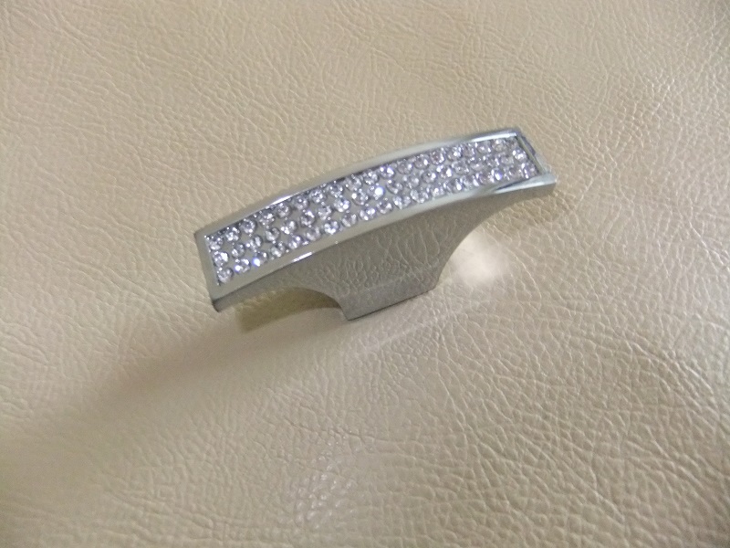 Ручка-кнопка хром+кристалл (50/250)