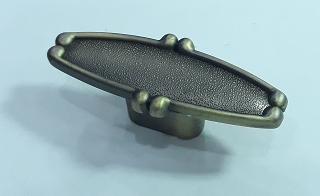 Ручка-кнопка МА21499 Мат.Антич.Латунь  (500/50)