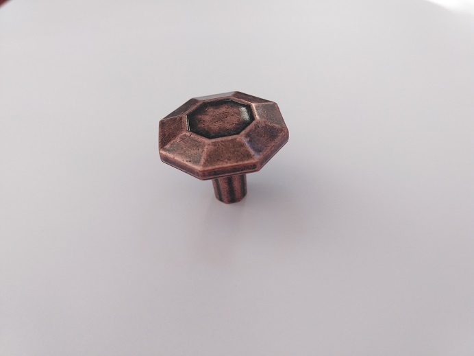 Ручка-кнопка  МА28147 Состаренная Медь  (500/50)