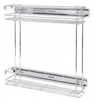 Бутылочница М200 460*160*480 на шариковых направляющих 45 мм с доводчиком