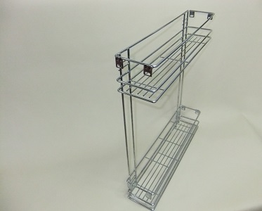 Бутылочница М150  443*95*465 на шариковых направляющих 35мм без доводчика