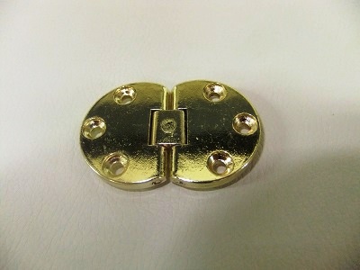 Петля для стола 180* золото
