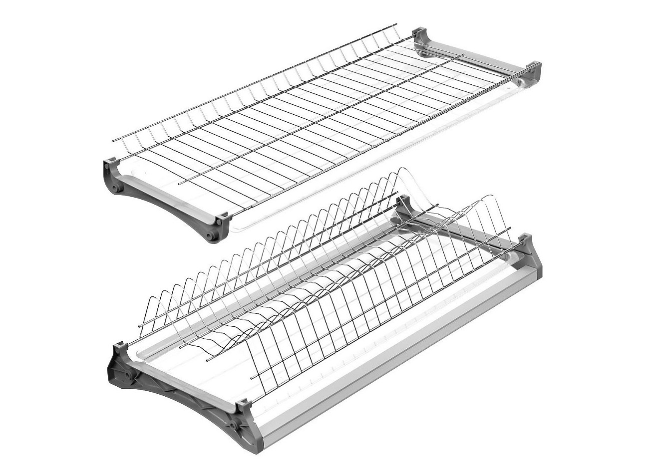 Посудосуш.450мм с алюм.проф.