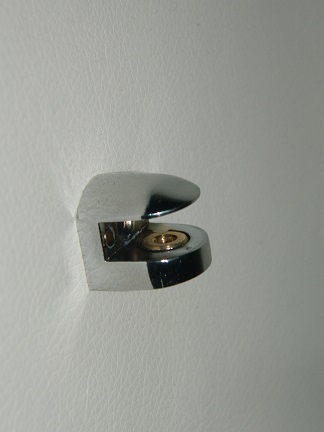 Стеклодержатель 6 мм малый хром (80/2)