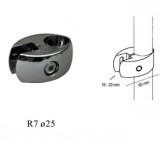 Держатель для стекла и панели + вкладки хром (120)