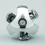 Держатель для 3-х труб левый хром (150)