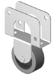 Опора колесная 539 (100) ОЗМФ