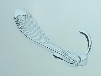 Крючок 3-х рожковый большой хром (120/12)