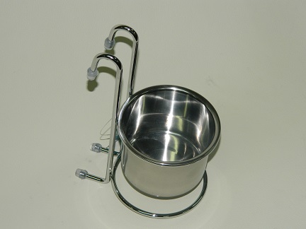 Стакан с держателем хром (16)