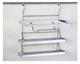 Держатель для бумаж полот и фольги 330х155х370 хром (6)