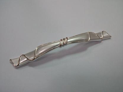 Ручка-скоба  МА21533А-128  Золото+Серебро (300/30)