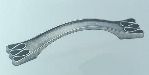 Ручка-cкоба МА21979-128 Серебро  (200/50)