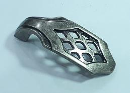 Ручка кнопка МА21873 Серебро  (500/125)