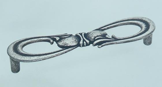 Ручка-скоба МА21475-96 Серебро  (300/50)