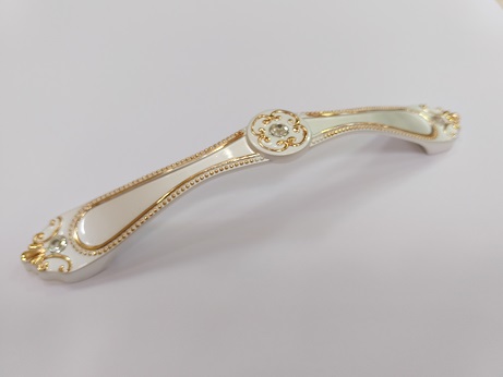 Ручка-скоба МА21527-128 Золото+Серебро  (400/40)