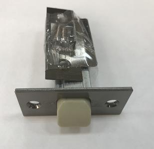 Защелка врезная мат.хром L45  (100)