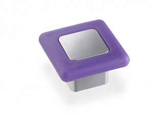 Заглушка С никель сплошная пластик л+п