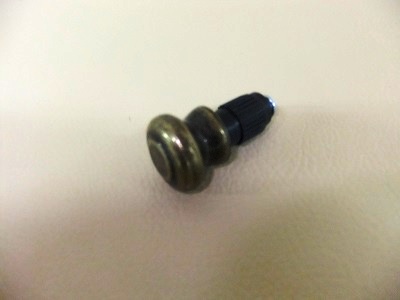 Заглушка для рейлинга фигурная бронза (1000)