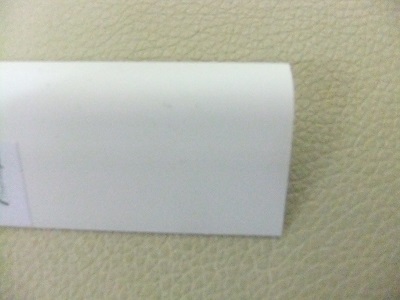 Плинтус для столешниц 37х24х4200 Белый матовый (ф-ра 1110) (12)