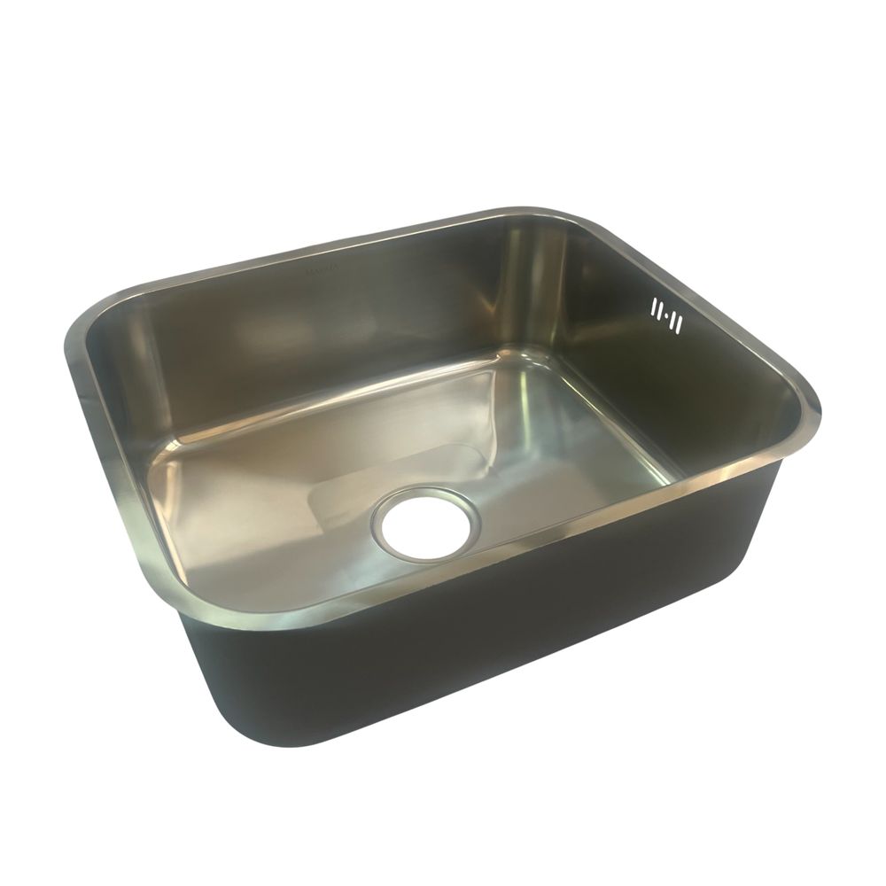 Мойка кух. SS304 570*480*200 с сифоном,Polished