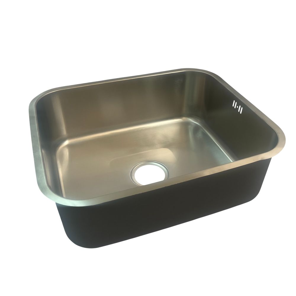 Мойка кух. SS304 570*480*200 с сифоном,Brushed