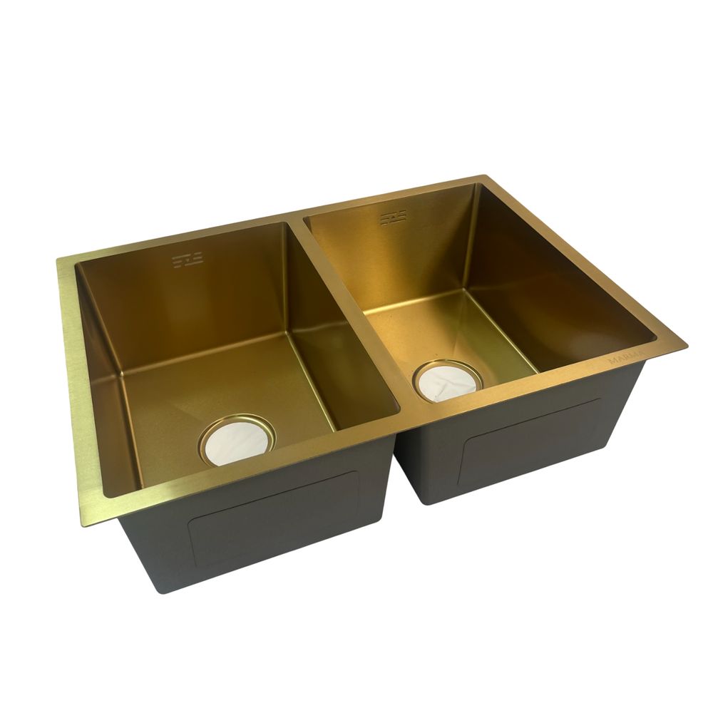 Мойка кух. SS304 770*510*220 с сифоном,Gold