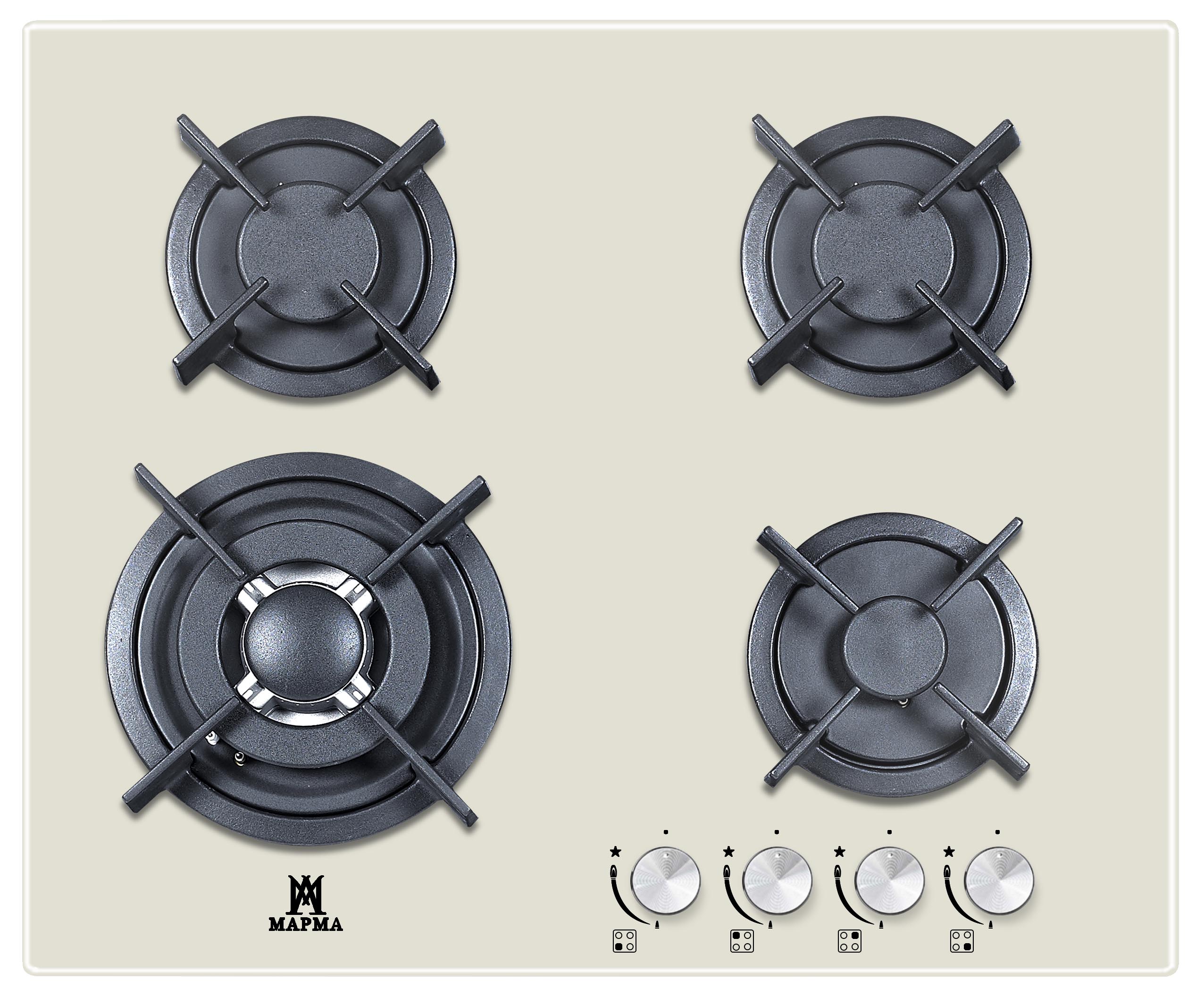 Газовая варочная плита (МОДЕЛЬ:PG6041G-ACM)