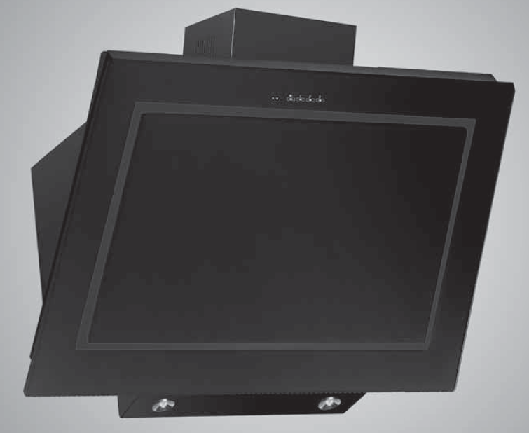 Кухонная вытяжка MOD 1453 60 Черная