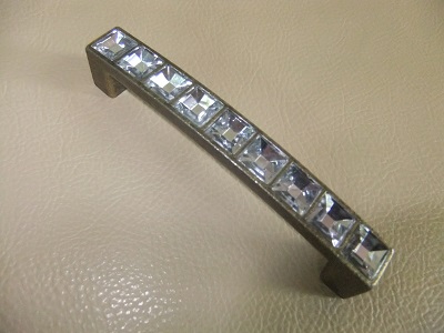 Ручка-скоба бронза+кристалл 096 мм (50/250)