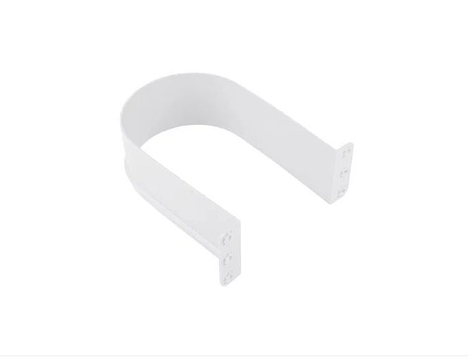 U-образный пластиковый ограничитель для сифонов белый